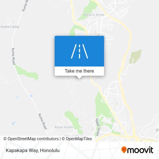 Mapa de Kapakapa Way