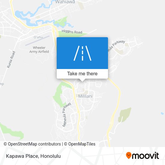 Mapa de Kapawa Place