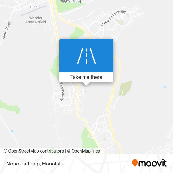 Mapa de Noholoa Loop