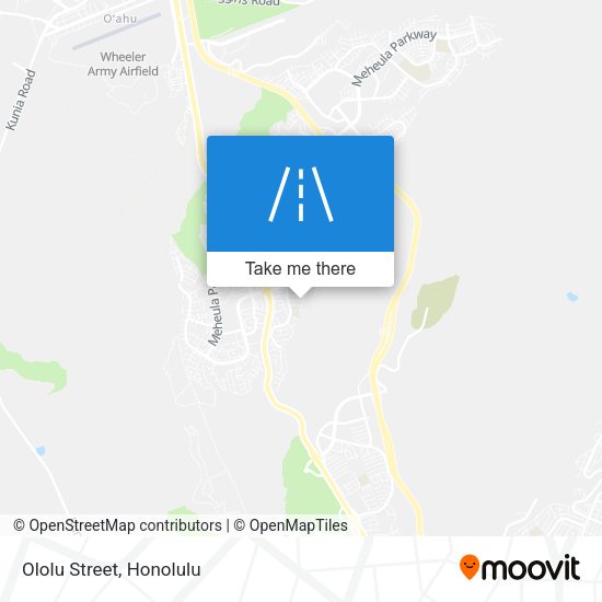 Mapa de Ololu Street