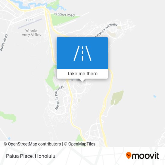 Mapa de Paiua Place