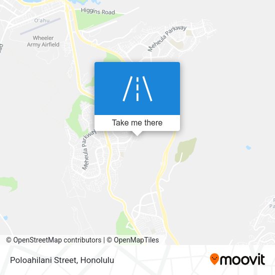 Mapa de Poloahilani Street