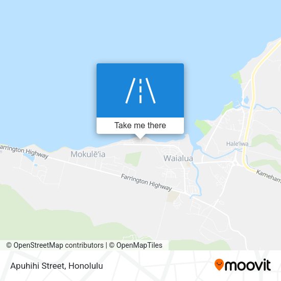 Mapa de Apuhihi Street