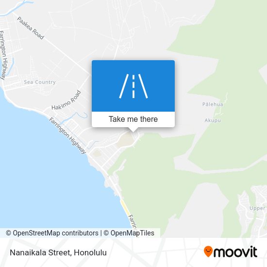 Mapa de Nanaikala Street
