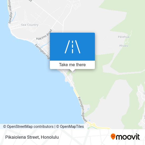 Pikaiolena Street map