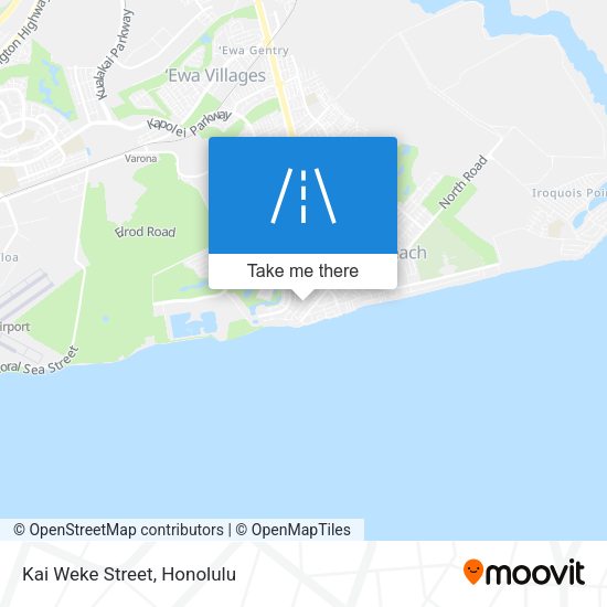Mapa de Kai Weke Street