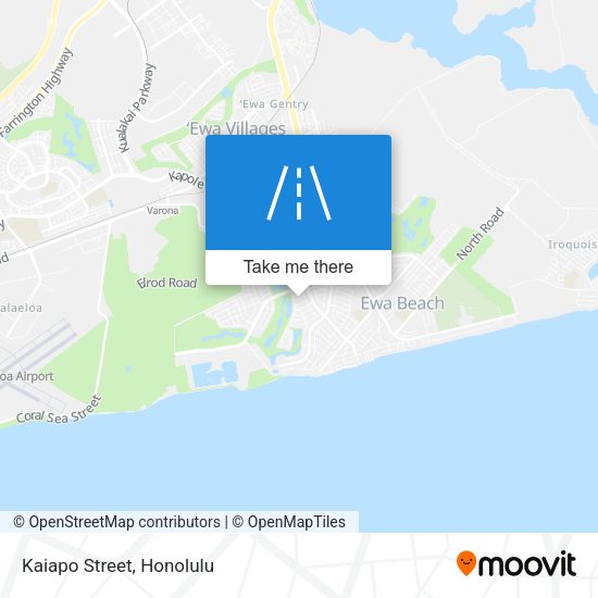 Mapa de Kaiapo Street