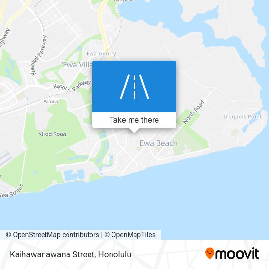 Mapa de Kaihawanawana Street