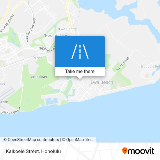 Mapa de Kaikoele Street