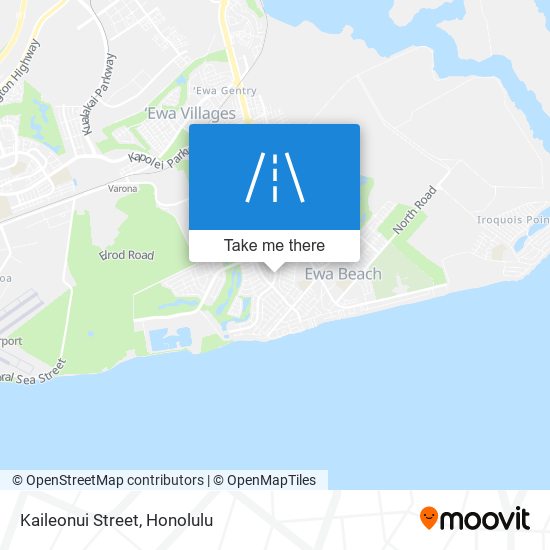 Kaileonui Street map