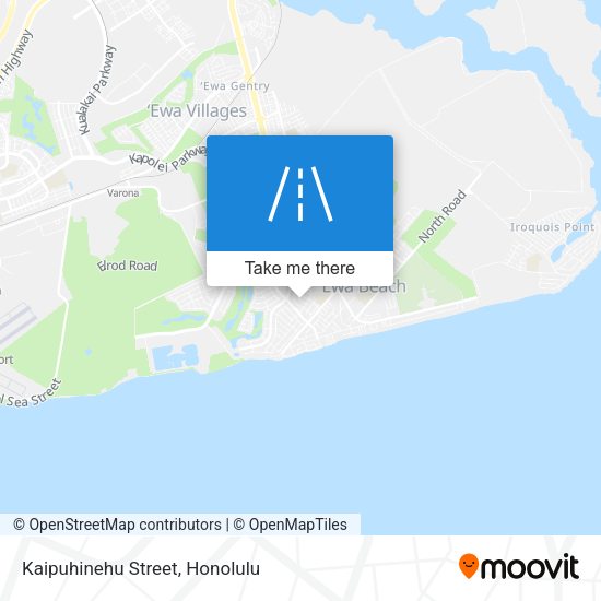 Mapa de Kaipuhinehu Street