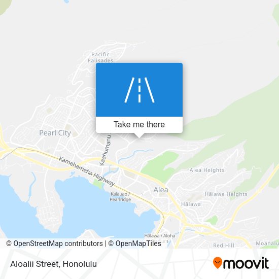 Aloalii Street map