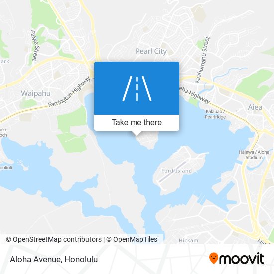 Aloha Avenue map