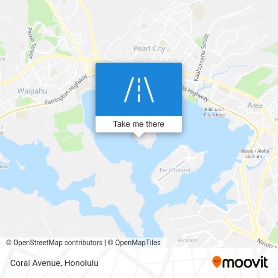 Mapa de Coral Avenue
