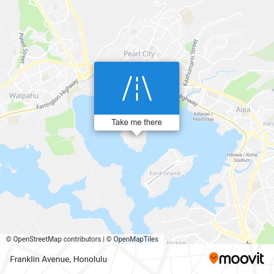 Mapa de Franklin Avenue