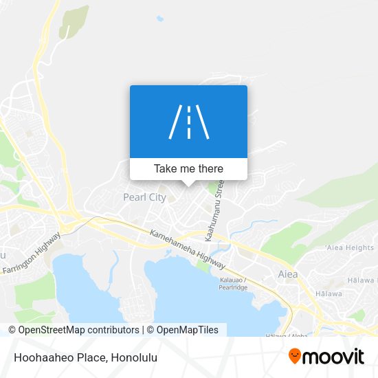 Mapa de Hoohaaheo Place