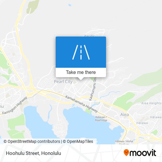 Hoohulu Street map