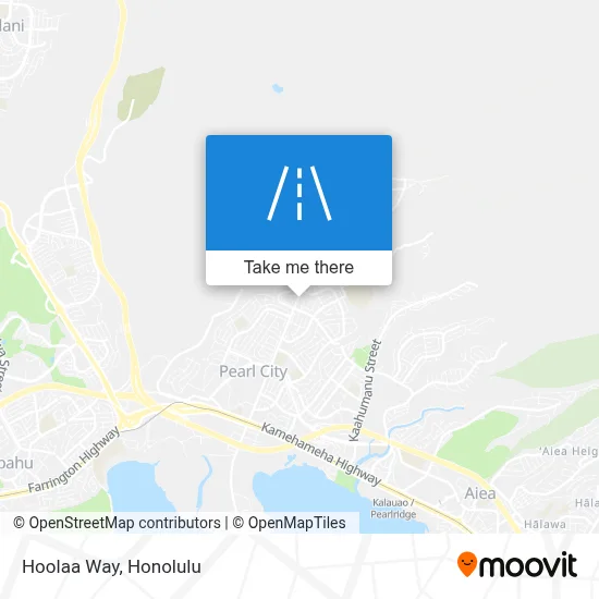 Hoolaa Way map