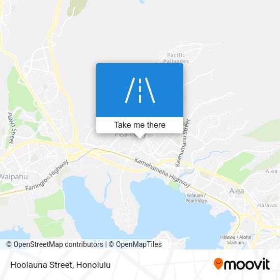 Mapa de Hoolauna Street