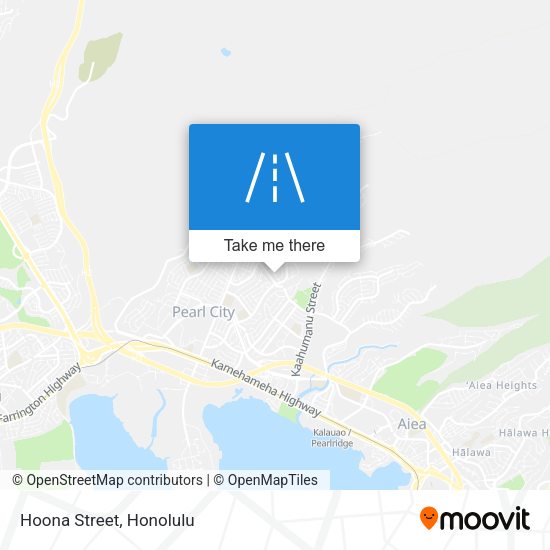 Mapa de Hoona Street