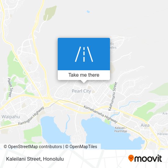 Mapa de Kaleilani Street