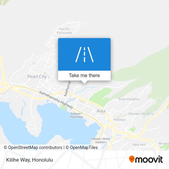 Mapa de Kilihe Way