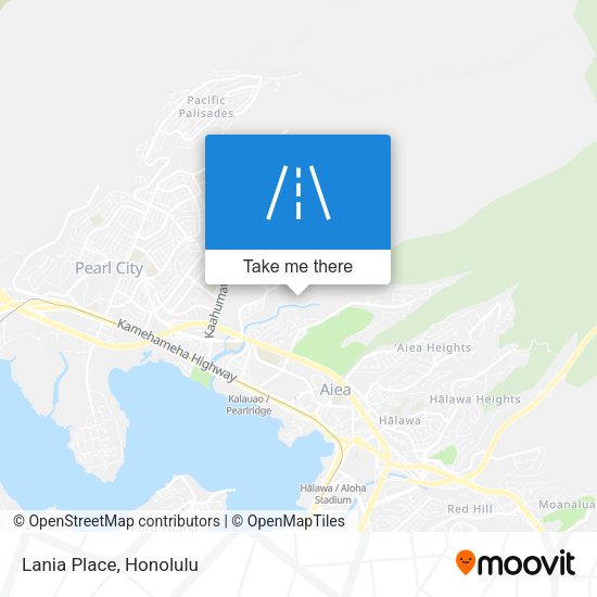 Mapa de Lania Place
