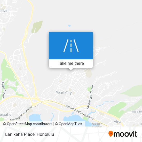 Mapa de Lanikeha Place