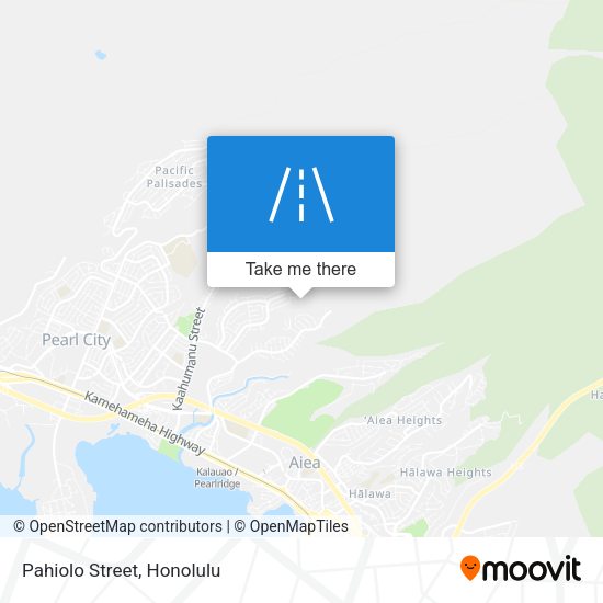 Mapa de Pahiolo Street