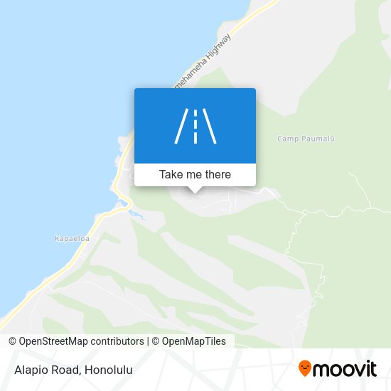 Mapa de Alapio Road