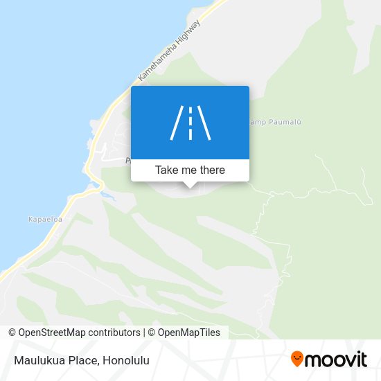 Mapa de Maulukua Place