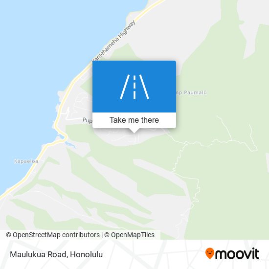 Mapa de Maulukua Road