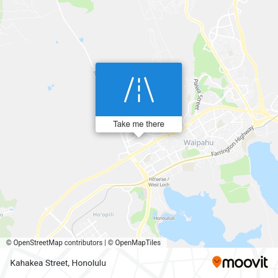 Mapa de Kahakea Street