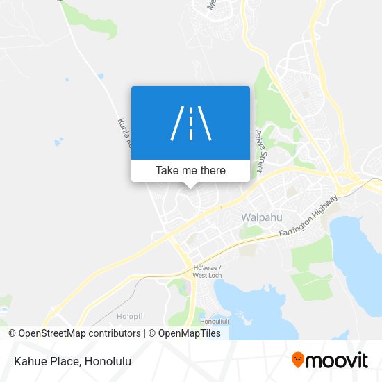 Mapa de Kahue Place