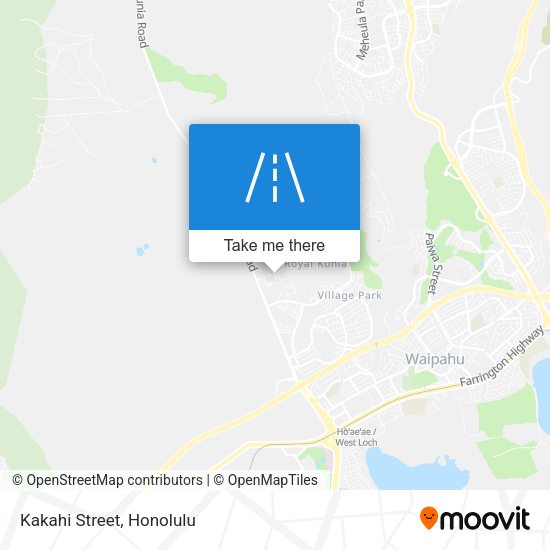Mapa de Kakahi Street
