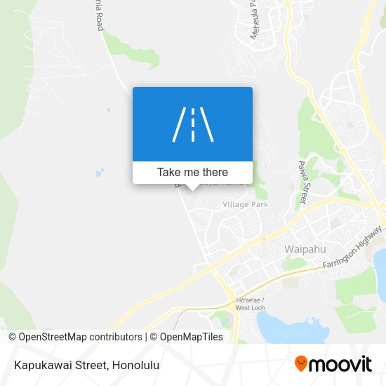 Kapukawai Street map