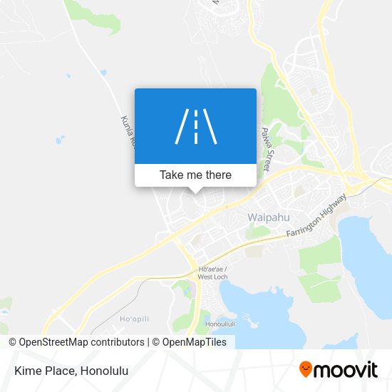 Mapa de Kime Place
