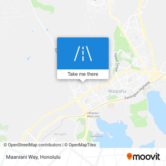 Mapa de Maaniani Way