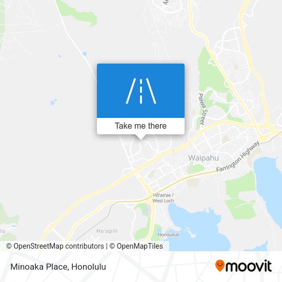 Mapa de Minoaka Place