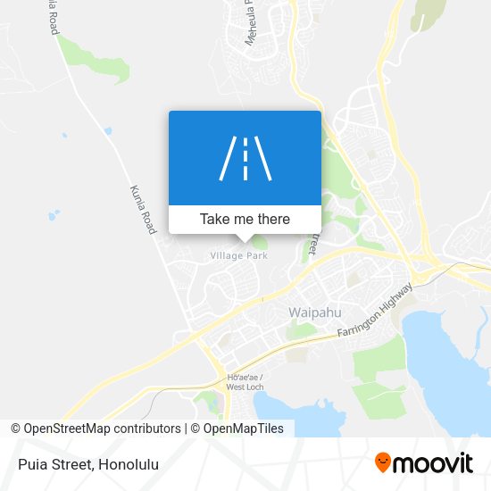 Mapa de Puia Street