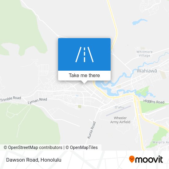 Dawson Road map