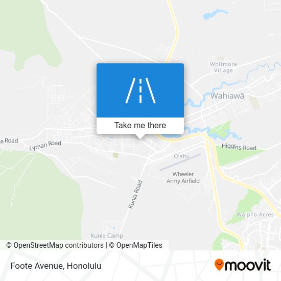 Mapa de Foote Avenue