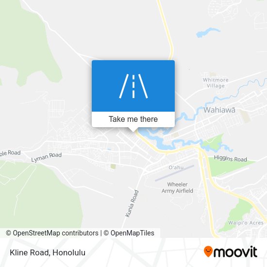 Mapa de Kline Road