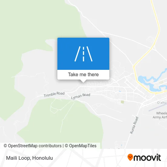 Maili Loop map