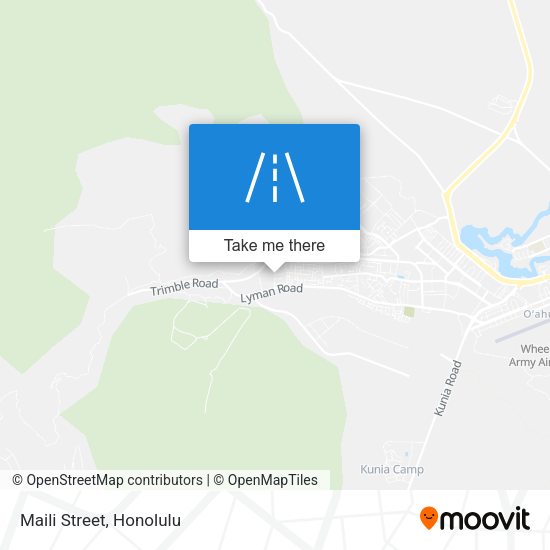Mapa de Maili Street
