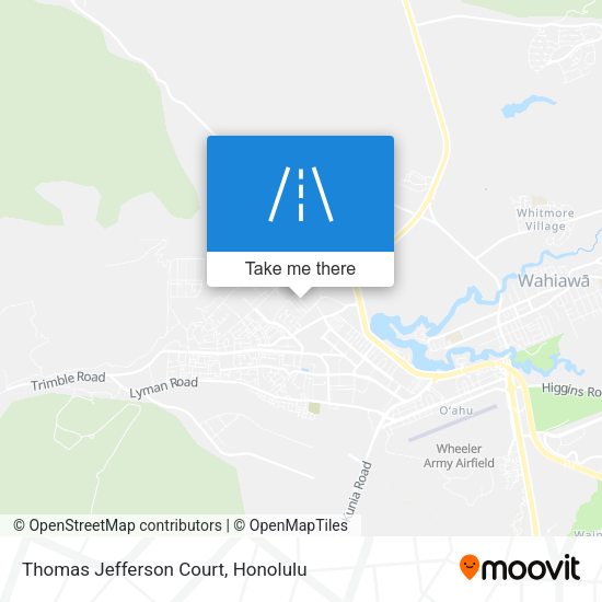Mapa de Thomas Jefferson Court
