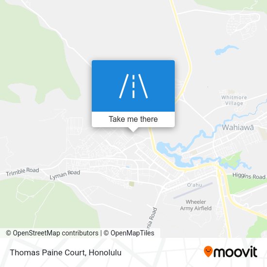 Thomas Paine Court map