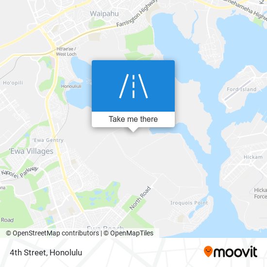 Mapa de 4th Street