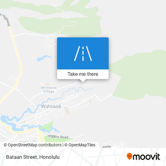 Mapa de Bataan Street