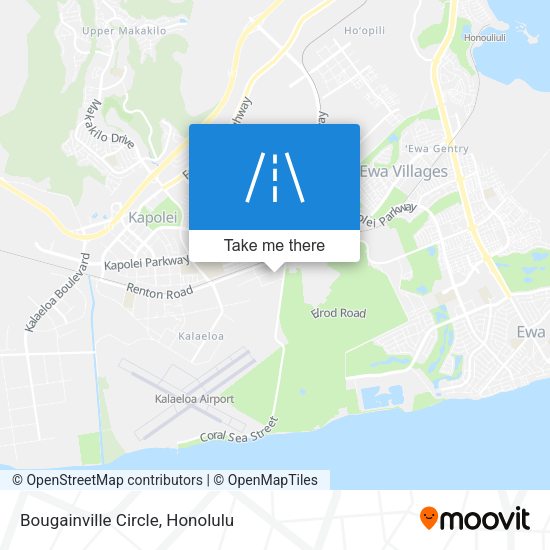 Mapa de Bougainville Circle